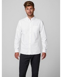 weißes Langarmhemd von Produkt