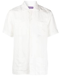 weißes Langarmhemd von Ralph Lauren Purple Label