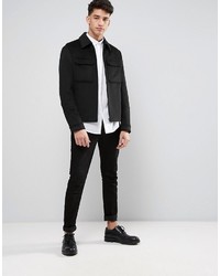 weißes Langarmhemd von Asos