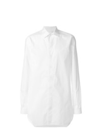 weißes Langarmhemd von Rick Owens