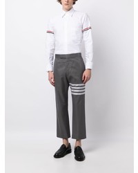 weißes Langarmhemd von Thom Browne