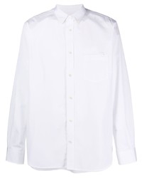 weißes Langarmhemd von Sacai