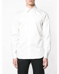 weißes Langarmhemd von Sss World Corp