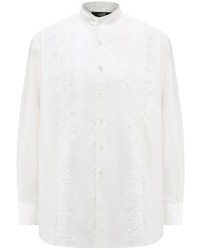 weißes Langarmhemd von Shanghai Tang