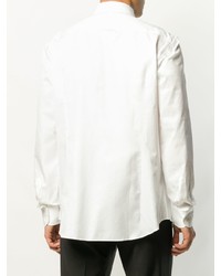 weißes Langarmhemd von Salvatore Ferragamo