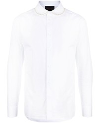 weißes Langarmhemd von Simone Rocha