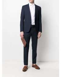 weißes Langarmhemd von Z Zegna