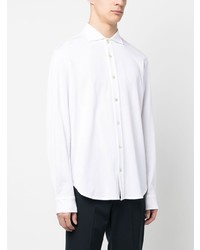 weißes Langarmhemd von Eleventy