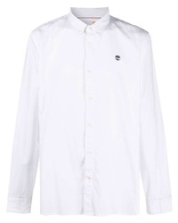 weißes Langarmhemd von Timberland