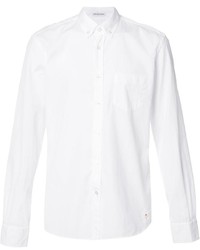 weißes Langarmhemd von Tomas Maier