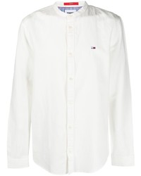 weißes Langarmhemd von Tommy Jeans