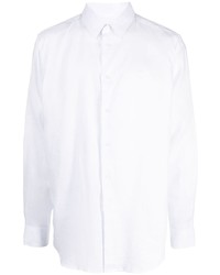 weißes Langarmhemd von Trussardi