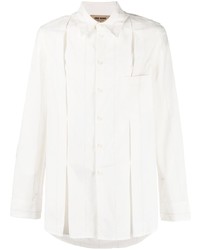 weißes Langarmhemd von Uma Wang