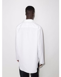 weißes Langarmhemd von Jil Sander