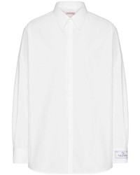 weißes Langarmhemd von Valentino Garavani