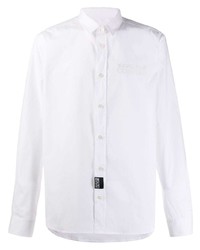 weißes Langarmhemd von VERSACE JEANS COUTURE