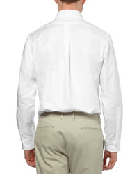 weißes Langarmhemd von Brooks Brothers