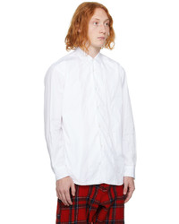 weißes Langarmhemd von Comme Des Garcons SHIRT