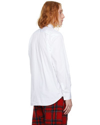 weißes Langarmhemd von Comme Des Garcons SHIRT