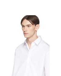 weißes Langarmhemd von Jil Sander