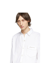 weißes Langarmhemd von Jacquemus