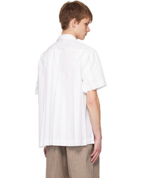 weißes Langarmhemd von Sacai