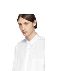 weißes Langarmhemd von Comme Des Garcons SHIRT