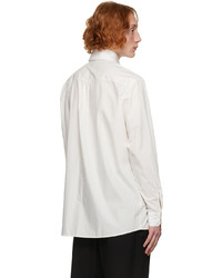 weißes Langarmhemd von Lemaire