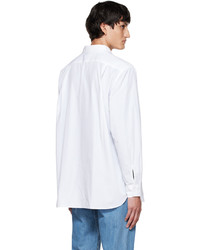 weißes Langarmhemd von Nanamica