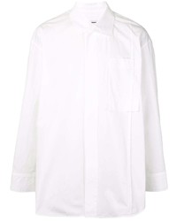 weißes Langarmhemd von Wooyoungmi