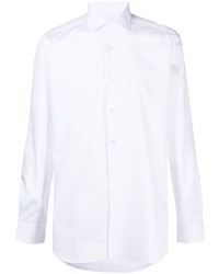 weißes Langarmhemd von Xacus