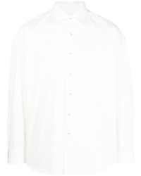 weißes Langarmhemd von Yoshiokubo