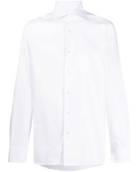weißes Langarmhemd von Zegna