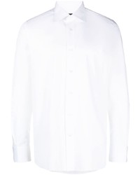 weißes Langarmhemd von Zegna