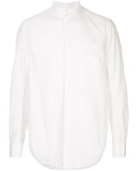 weißes Langarmhemd von Ziggy Chen