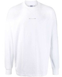 weißes Langarmshirt von 1017 Alyx 9Sm