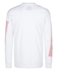 weißes Langarmshirt von Palace