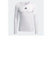 weißes Langarmshirt von adidas Performance