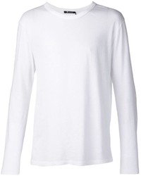 weißes Langarmshirt von Alexander Wang