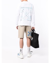 weißes Langarmshirt von Off-White