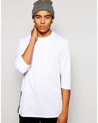 weißes Langarmshirt von Asos