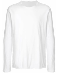 weißes Langarmshirt von Attachment