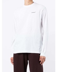 weißes Langarmshirt von Off-White