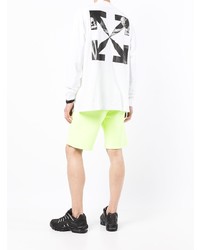 weißes Langarmshirt von Off-White