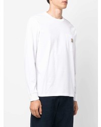 weißes Langarmshirt von Carhartt WIP