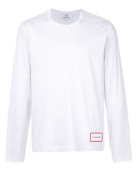 weißes Langarmshirt von CK Calvin Klein