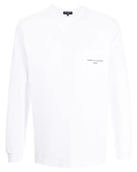 weißes Langarmshirt von Comme des Garcons Homme