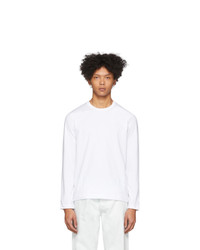 weißes Langarmshirt von Comme Des Garcons SHIRT