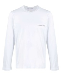 weißes Langarmshirt von Comme Des Garcons SHIRT