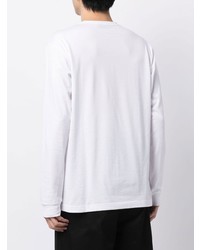 weißes Langarmshirt von Comme des Garcons Homme